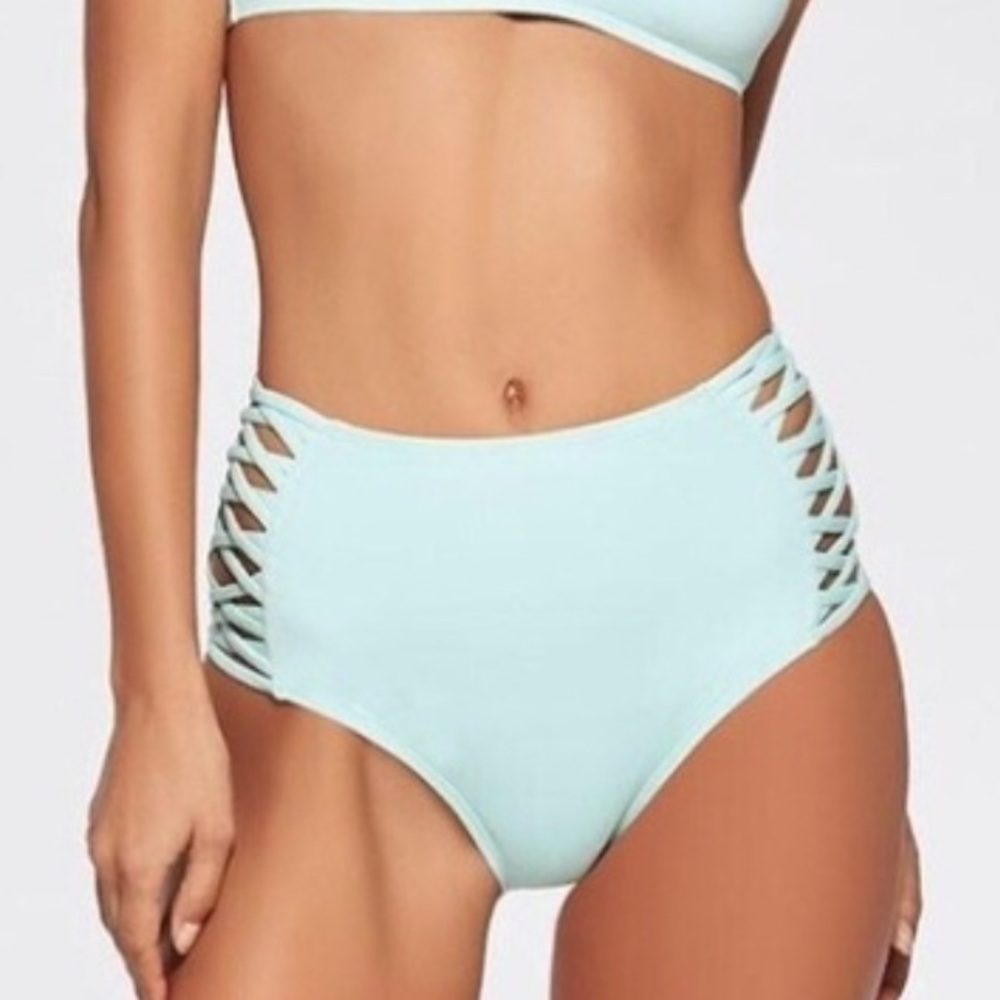 L*Space Tigress high waisted swim bottom